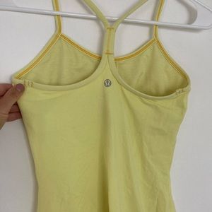 Lululemon tank with bra